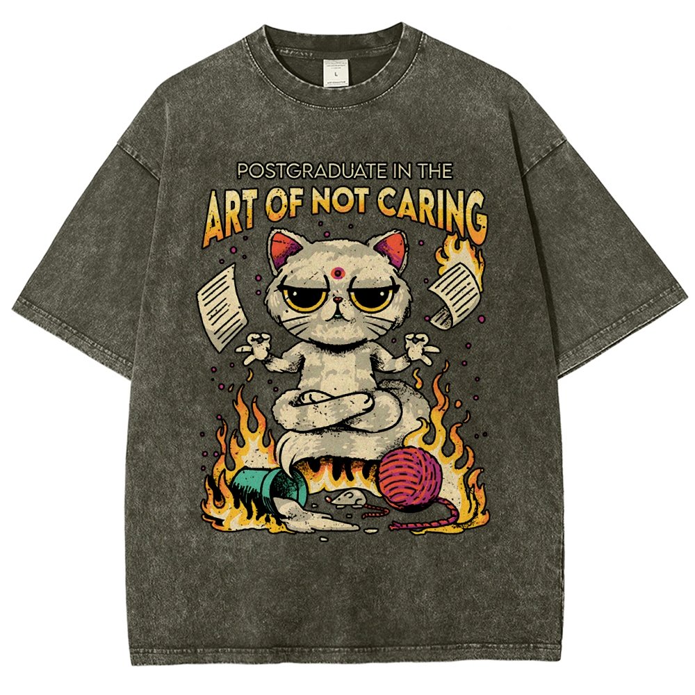 Art of Letting Go Vintage Distressed T-shirt