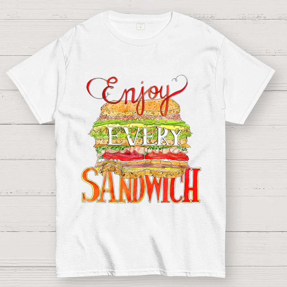 Enjoy Every Sandwich Geek T-Shirt