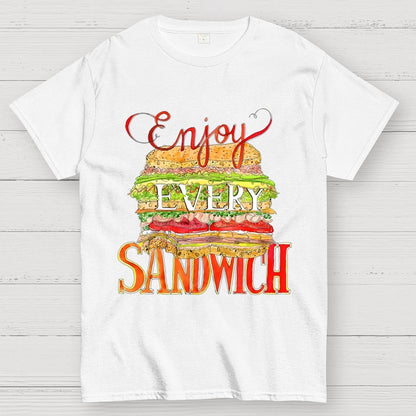 Enjoy Every Sandwich Geek T-Shirt