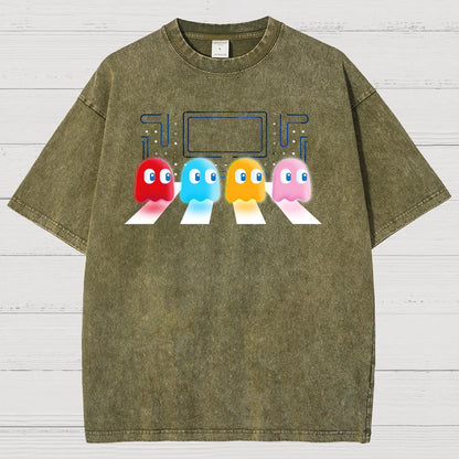 Retro Road Vintage Distressed T-shirt