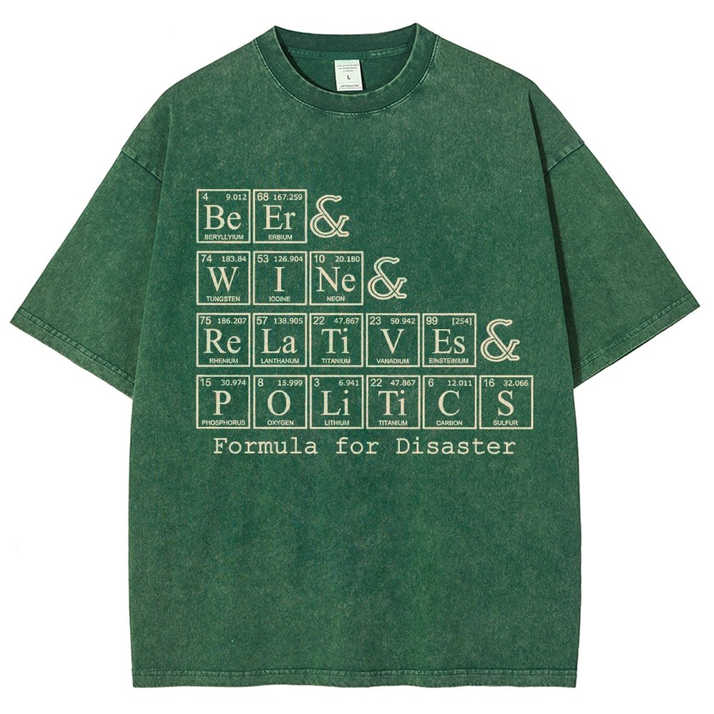 Formula For Disaster Vintage Distressed T-shirt