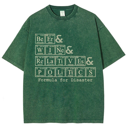 Formula For Disaster Vintage Distressed T-shirt