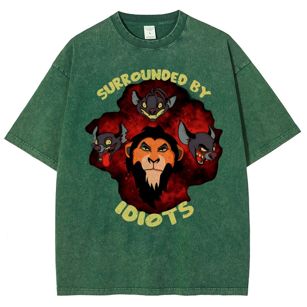 Surrounded By Idiots Vintage Distressed T-shirt