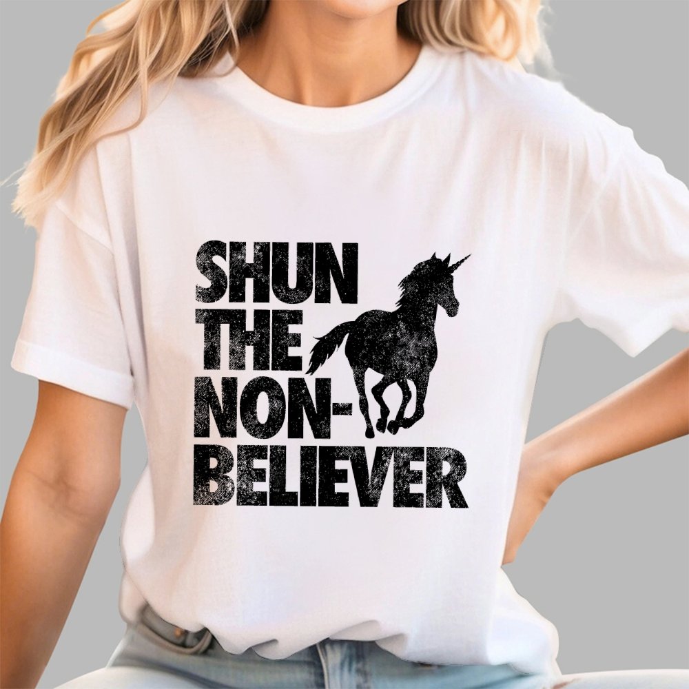 Shun the Non-Believer! Geek T-Shirt