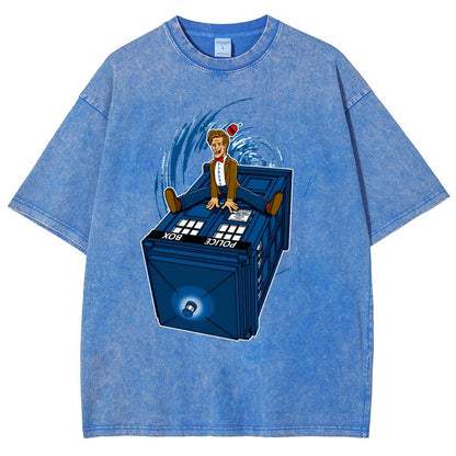 How I Learned To Love The Time Machine Vintage Distressed T-shirt