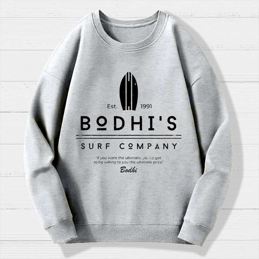 Bodhi's Surf Company Est. 1991 Geek Cotton Sweatshirt