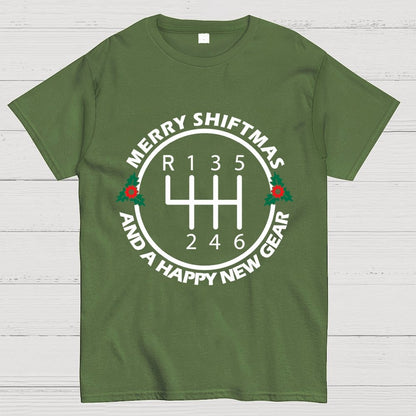 Merry Shiftmas And A Happy New Gear Geek T-Shirt