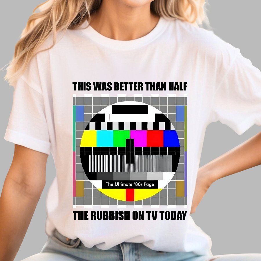 The Ultimate '80s Page Geek T-Shirt