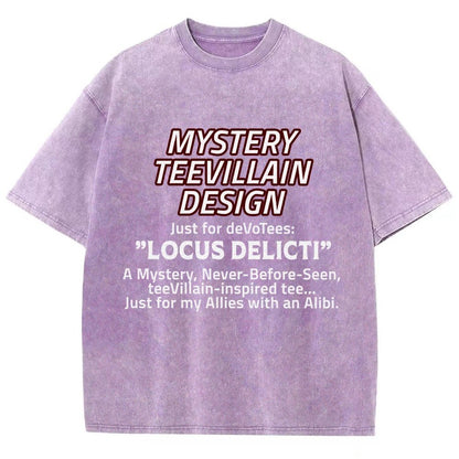 Locus Delicti Vintage Distressed T-shirt