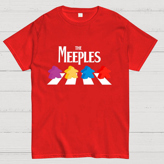 Board Gamer The Meeples Geeky T-Shirt