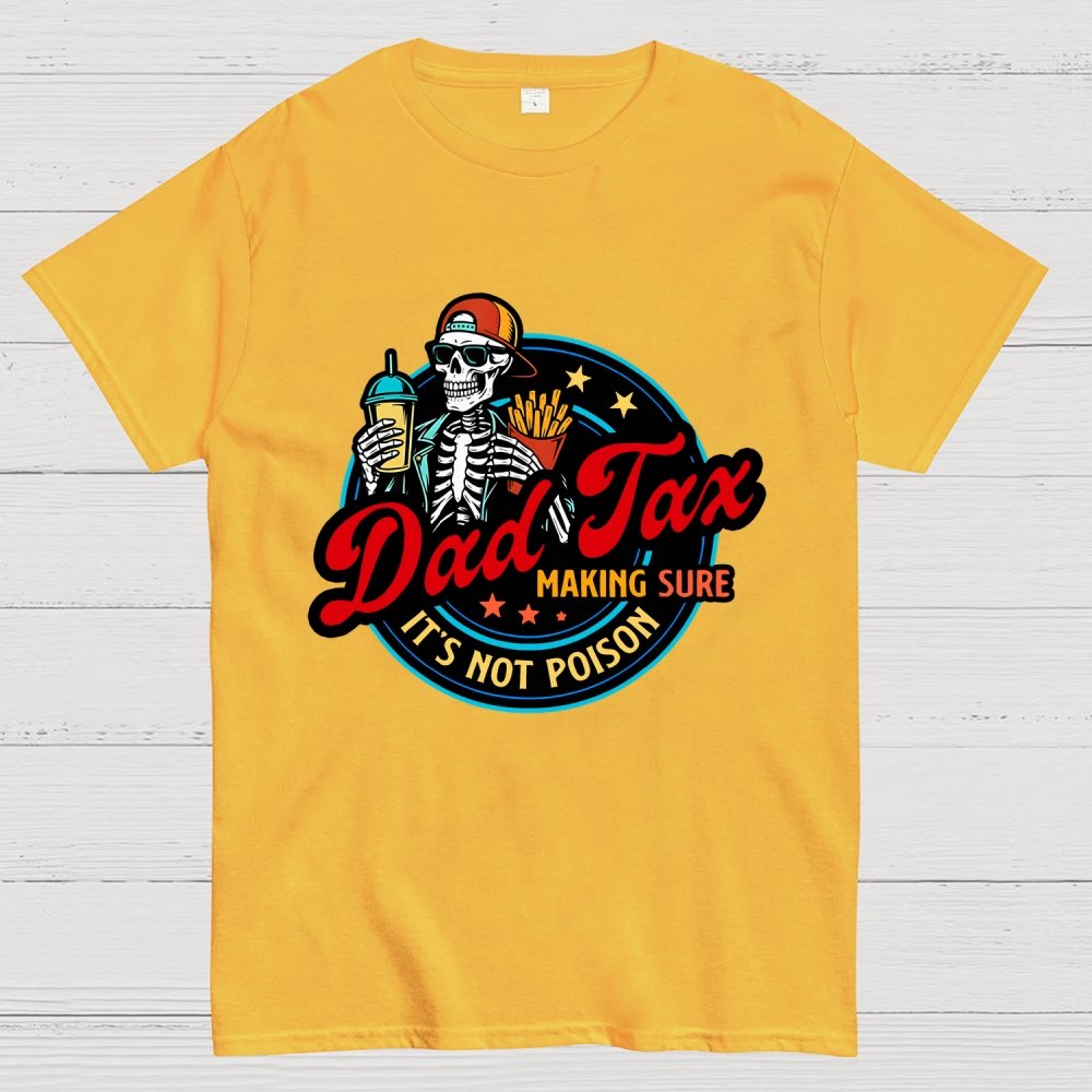 Funny Dad Tax Geek T-Shirt