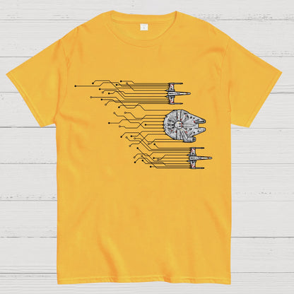 Microships – The Fastest Circuit in the Galaxy Geek T-Shirt