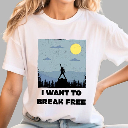 I Want To Break Free Geek T-Shirt