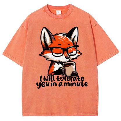 Tolerant Fox Vintage Distressed T-shirt
