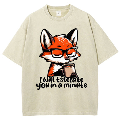 Tolerant Fox Vintage Distressed T-shirt
