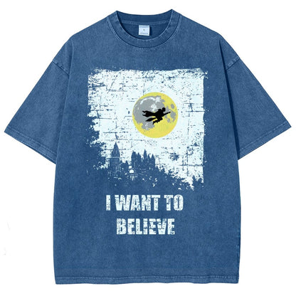 Believe Vintage Distressed T-shirt