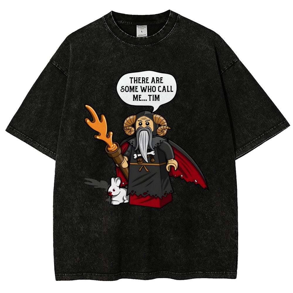 Call Me Tim Vintage Distressed T-shirt