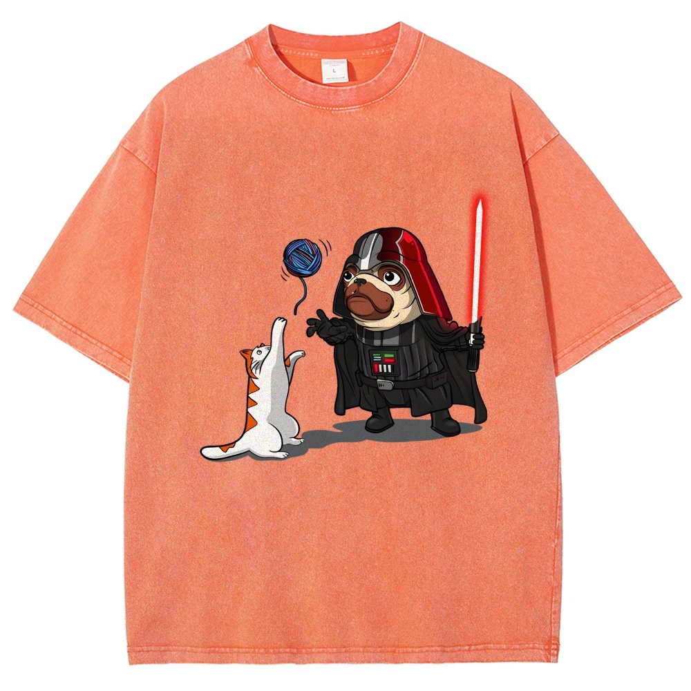 Tales From The Paw Side Vintage Distressed T-shirt