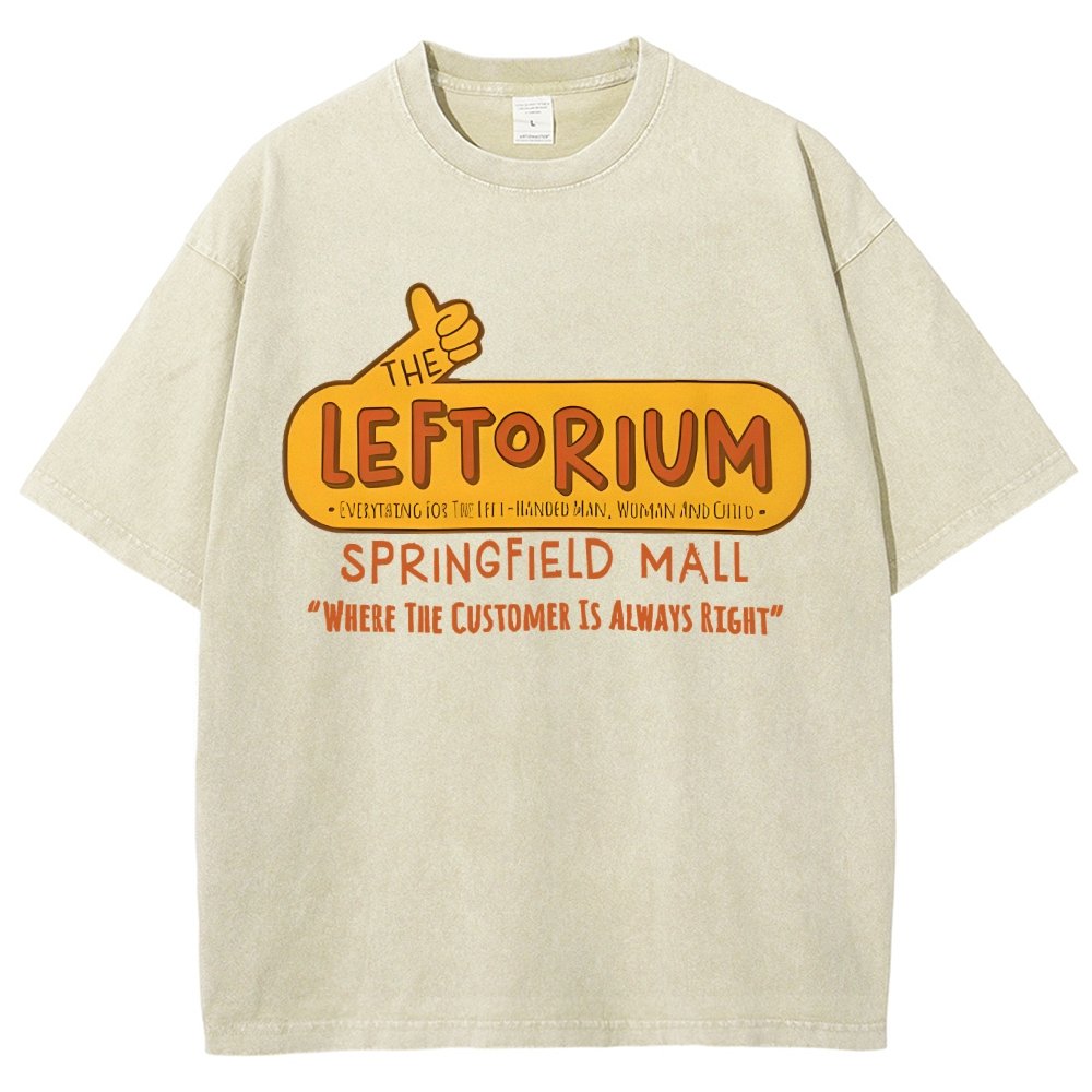 The Leftorium Store Vintage Distressed T-shirt