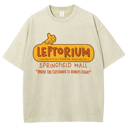 The Leftorium Store Vintage Distressed T-shirt