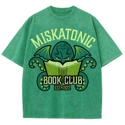 Mystic Book Club Vintage Distressed T-shirt