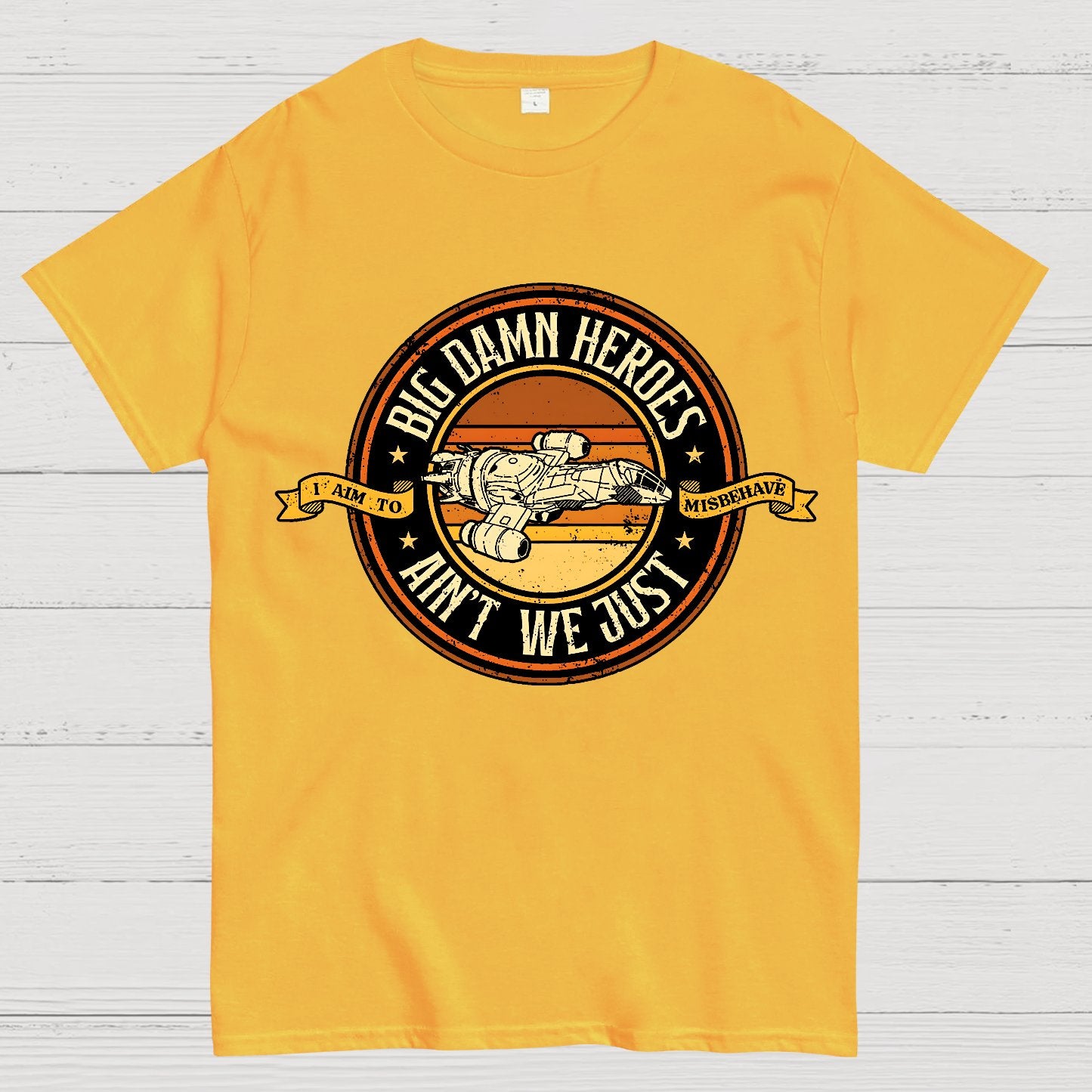 Big Damn Retro Heroes Geek T-Shirt