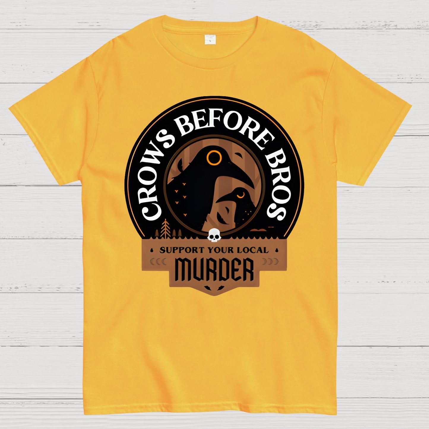 Crows Before Bros Geek T-Shirt