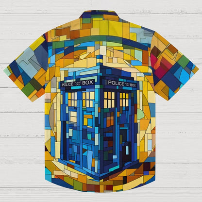 Cubist Time And Space Geek Hawaiian Shirt