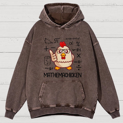Math Pun Vintage Distressed Hoodie