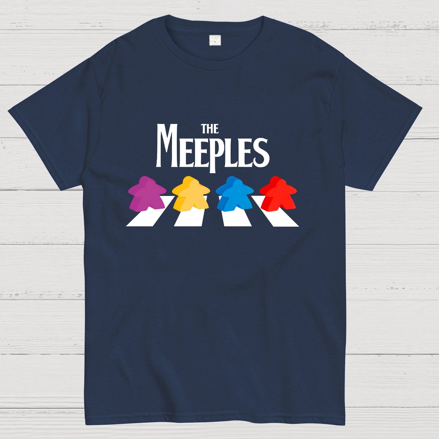 Board Gamer The Meeples Geeky T-Shirt