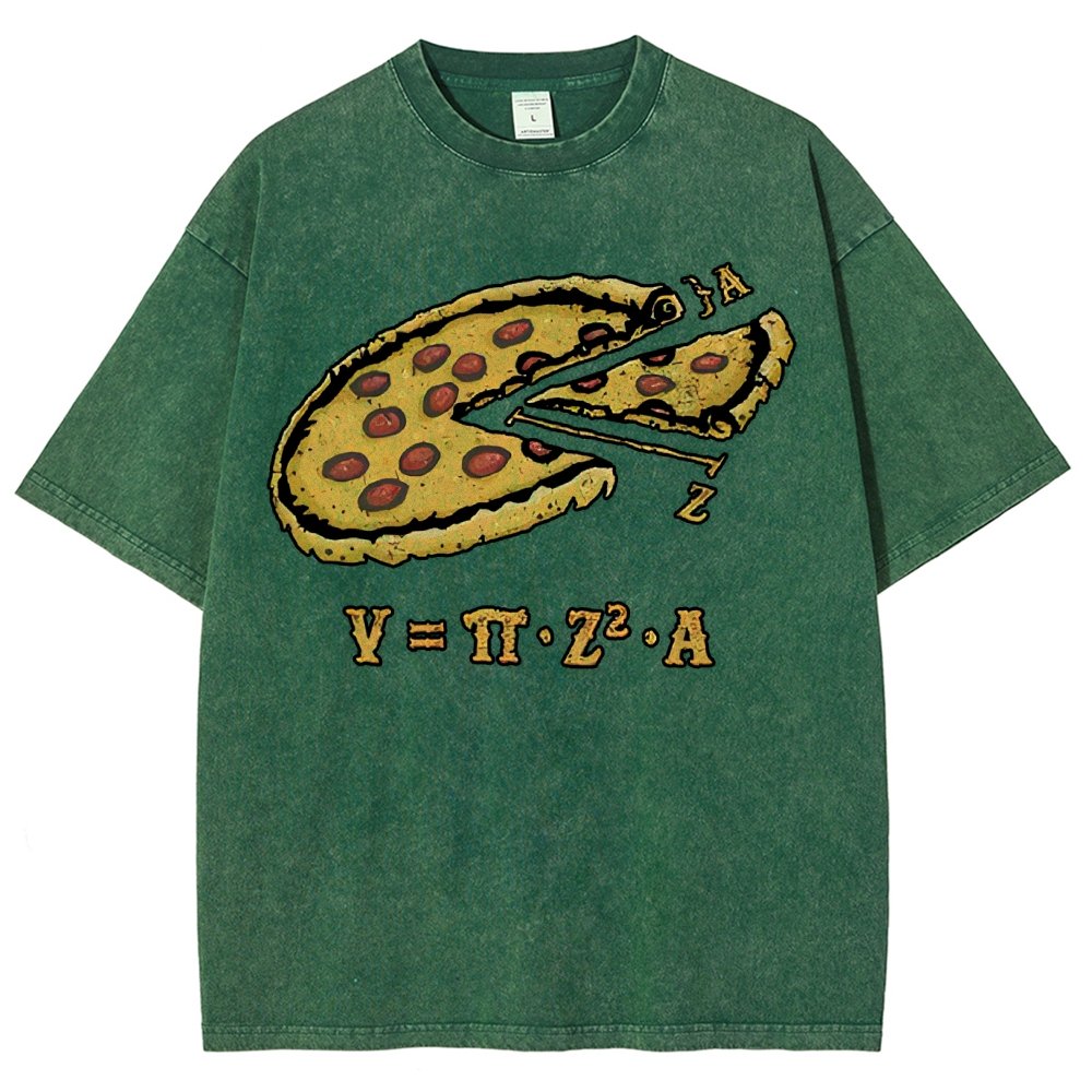 A Pizza Pi Vintage Distressed T-shirt