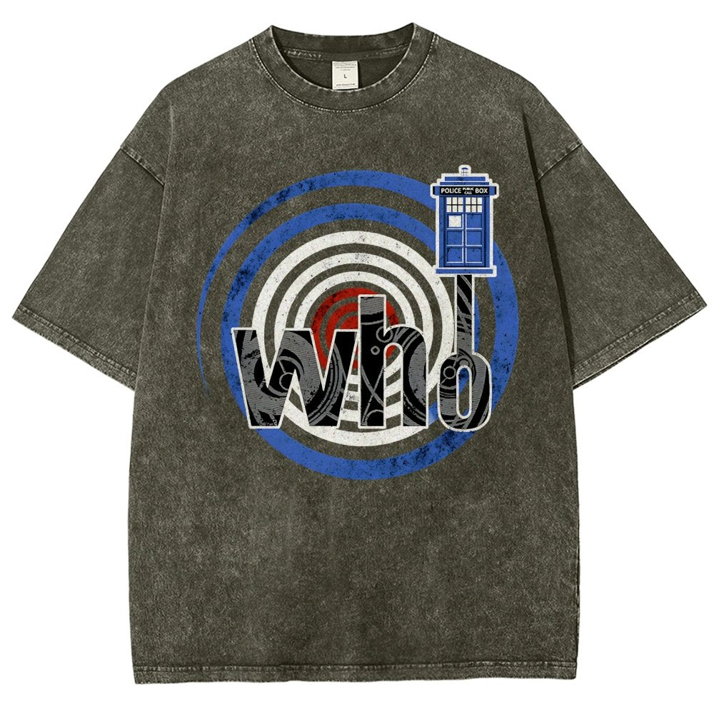 Wibbly Wobbly Song Machine Vintage Distressed T-shirt