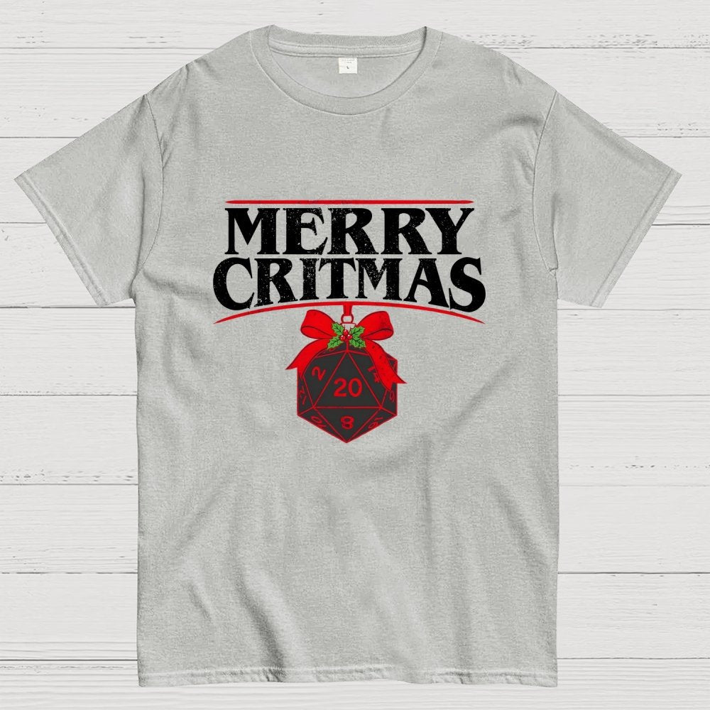 Merry Critmas D20 Holiday Geek T-Shirt