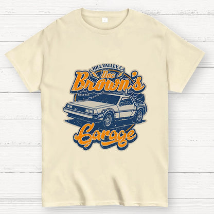 Doc Brown's Garage Geek T-Shirt