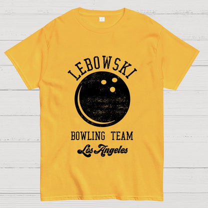 Lebowski Bowling Team Geek T-Shirt