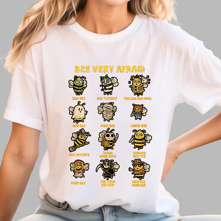 Bees Are Scary, Halloween Geek T-Shirt