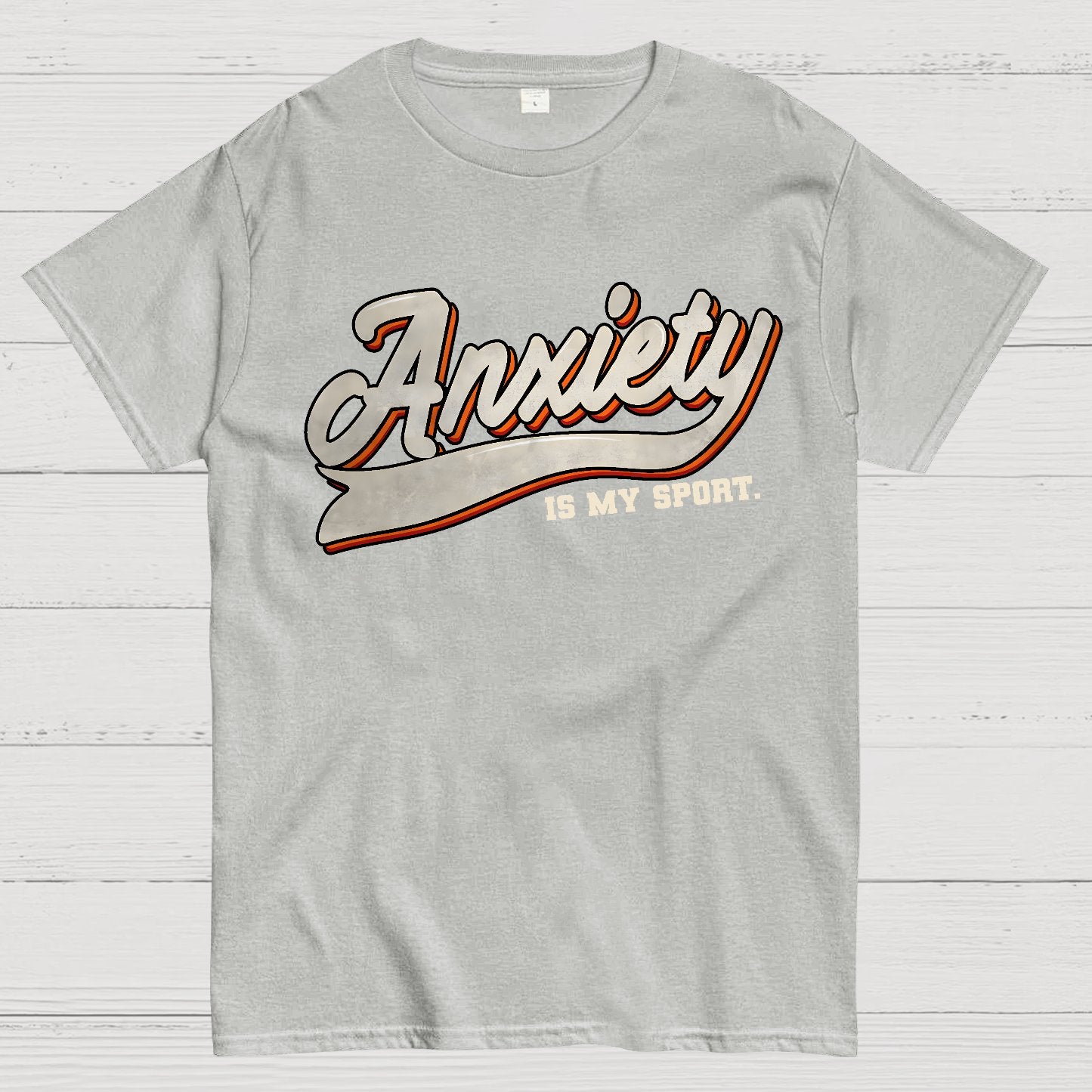 Anxiety Is My Sport Geek T-Shirt