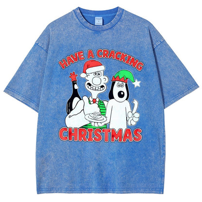 Have a Cracking Christmas Vintage Distressed T-shirt