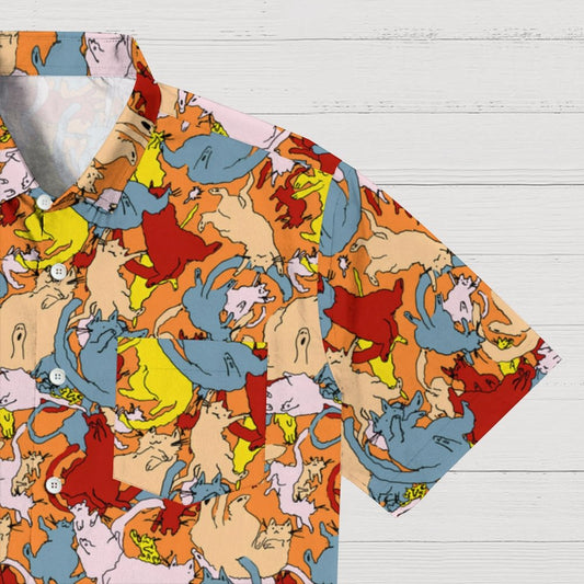 Cat Art Doodle Geeky Shirt