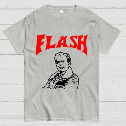 Mystery Hero Flash Spoof Ringer Unisex Geek T-Shirt