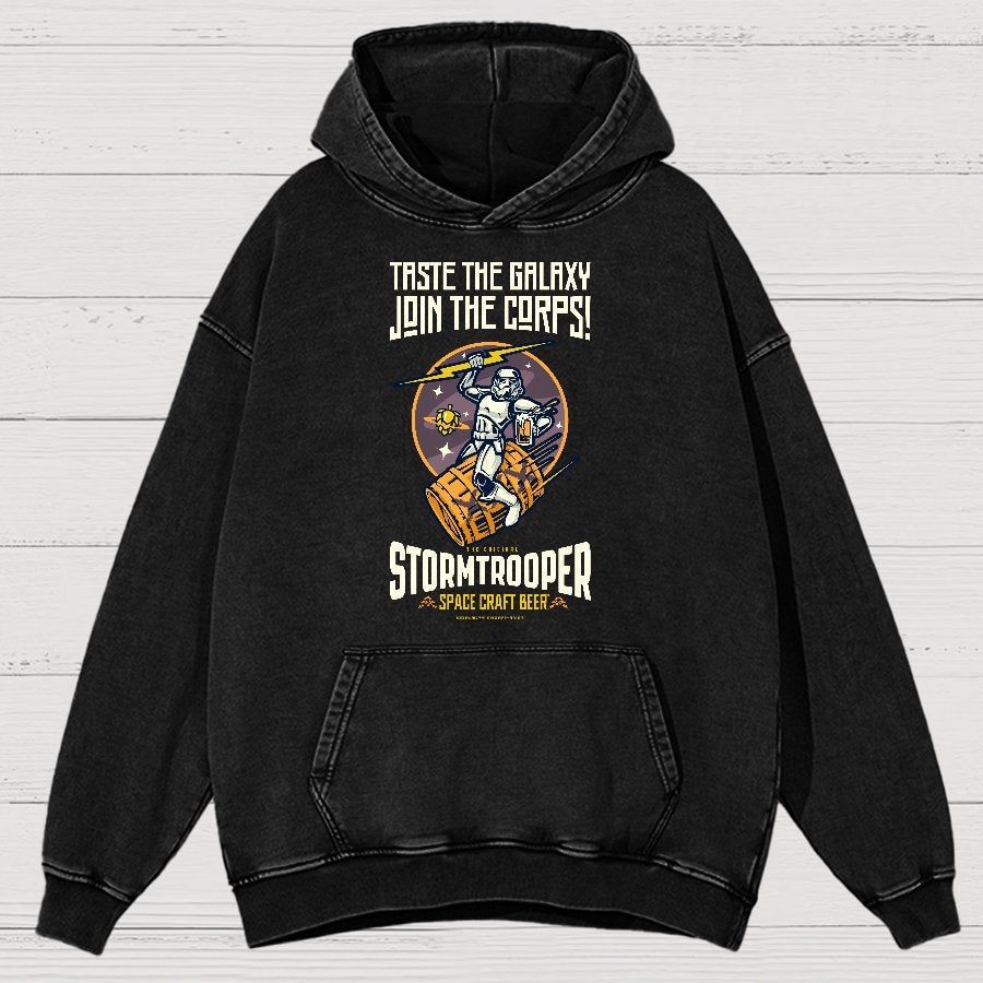 Taste The Galaxy.. Vintage Distressed Hoodie
