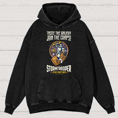 Taste The Galaxy.. Vintage Distressed Hoodie