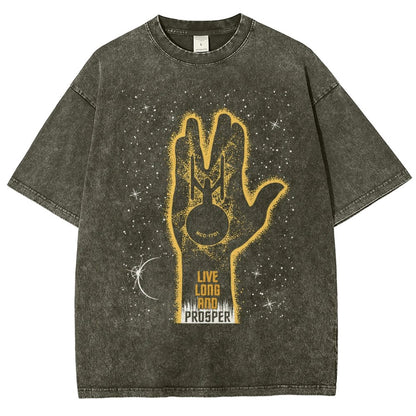 Live long and prosper Vintage Distressed T-shirt