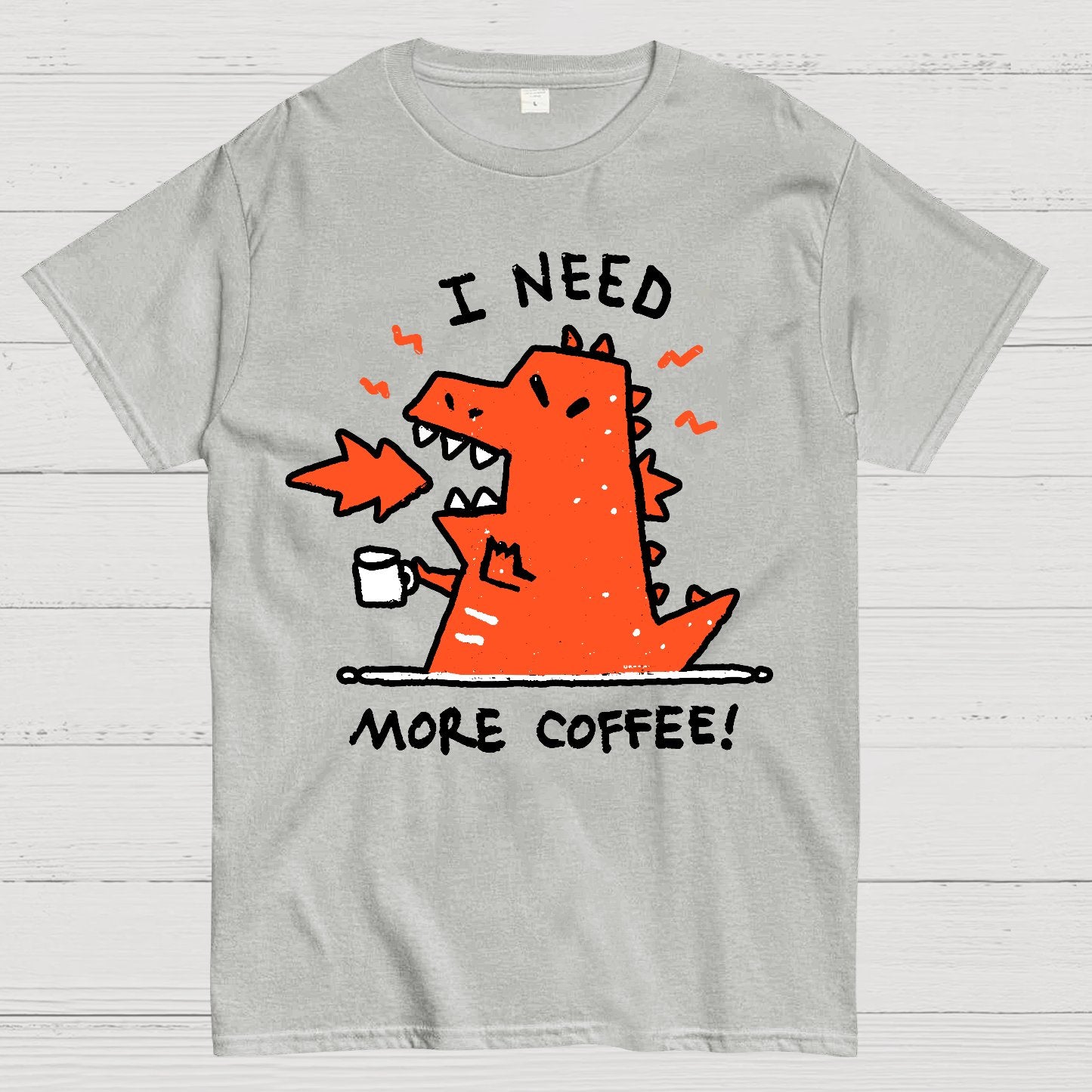 I Need Coffee Geek T-Shirt