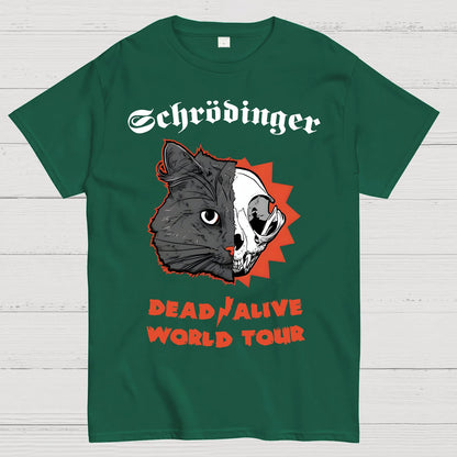 Schrodinger -Dead   Alive World Tour Geek T-Shirt