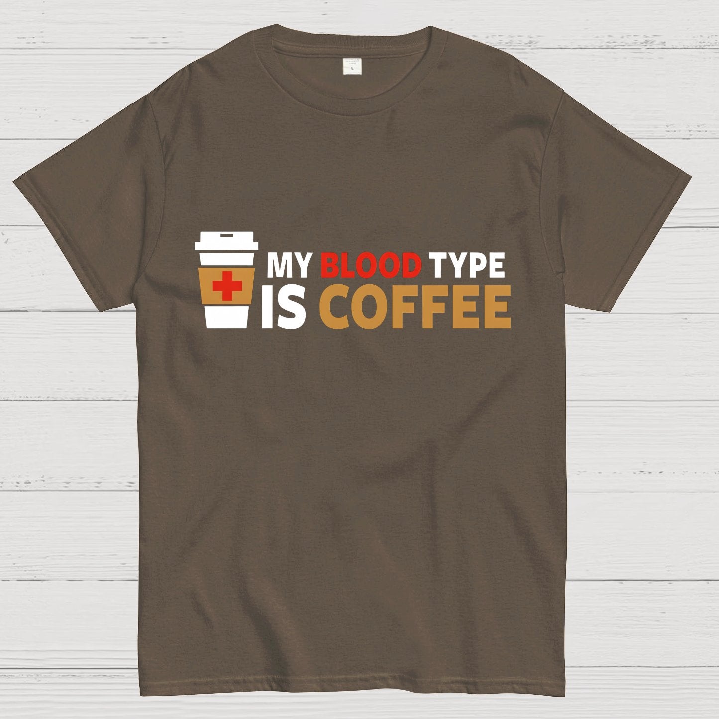 MY BLOOD TYPE Geeky T-Shirt