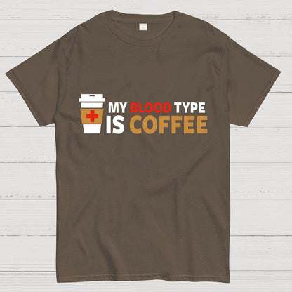 MY BLOOD TYPE Geeky T-Shirt