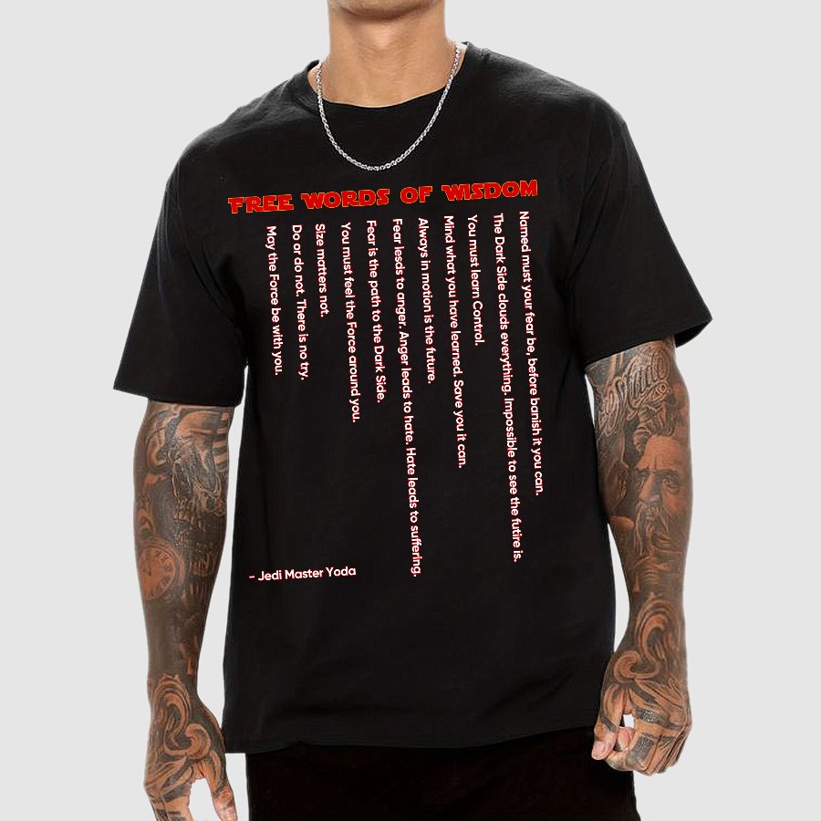 Free Wisdom Language Geek T-Shirt
