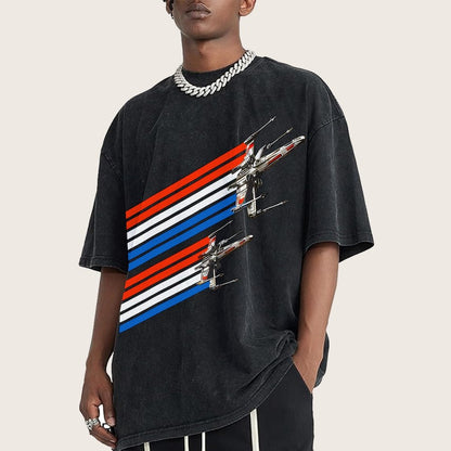 American Fighters Vintage Distressed T-shirt