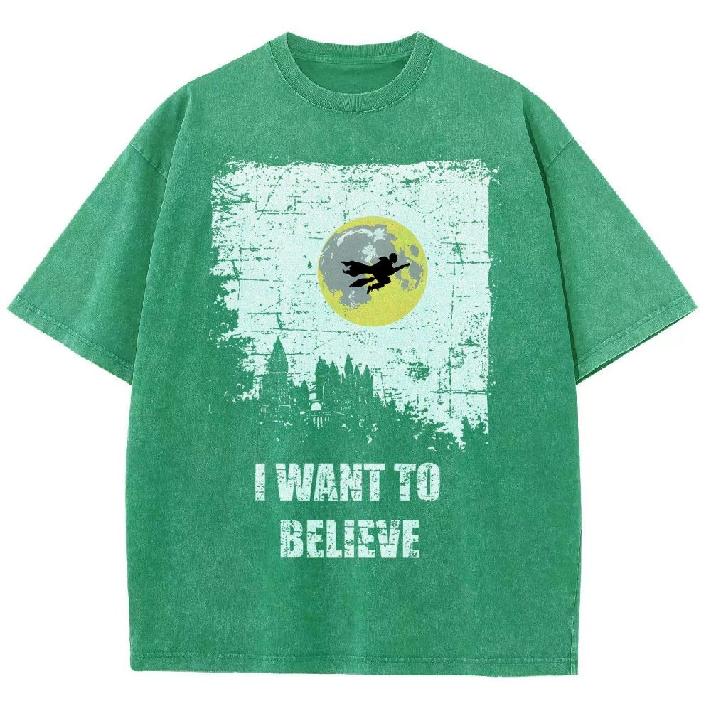 Believe Vintage Distressed T-shirt